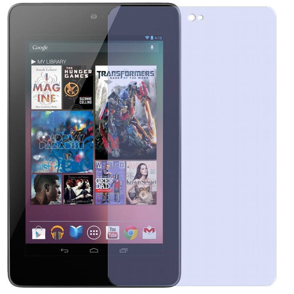 2x Schutzfolie matt für Tablet Nexus 7 Google Disp (2)