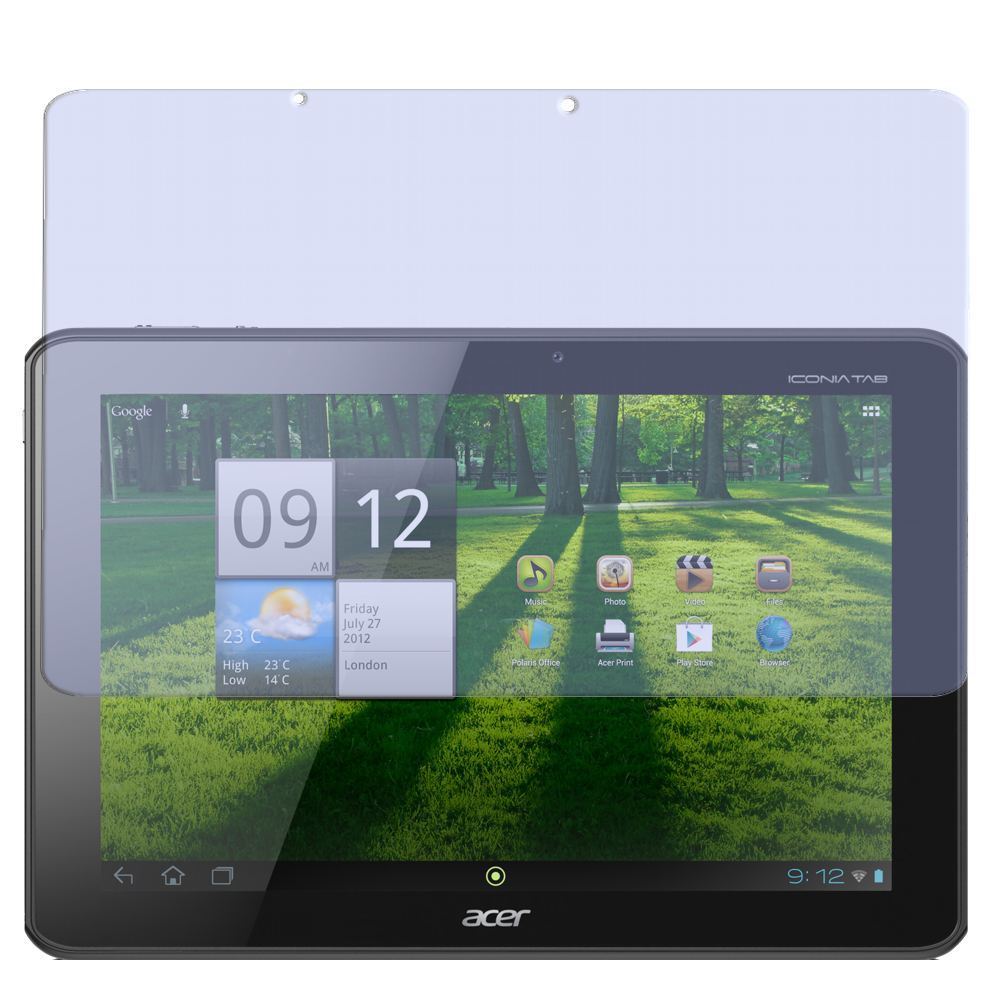 1x Schutzfolie matt für Iconia Tab A700 Acer Displ (2)