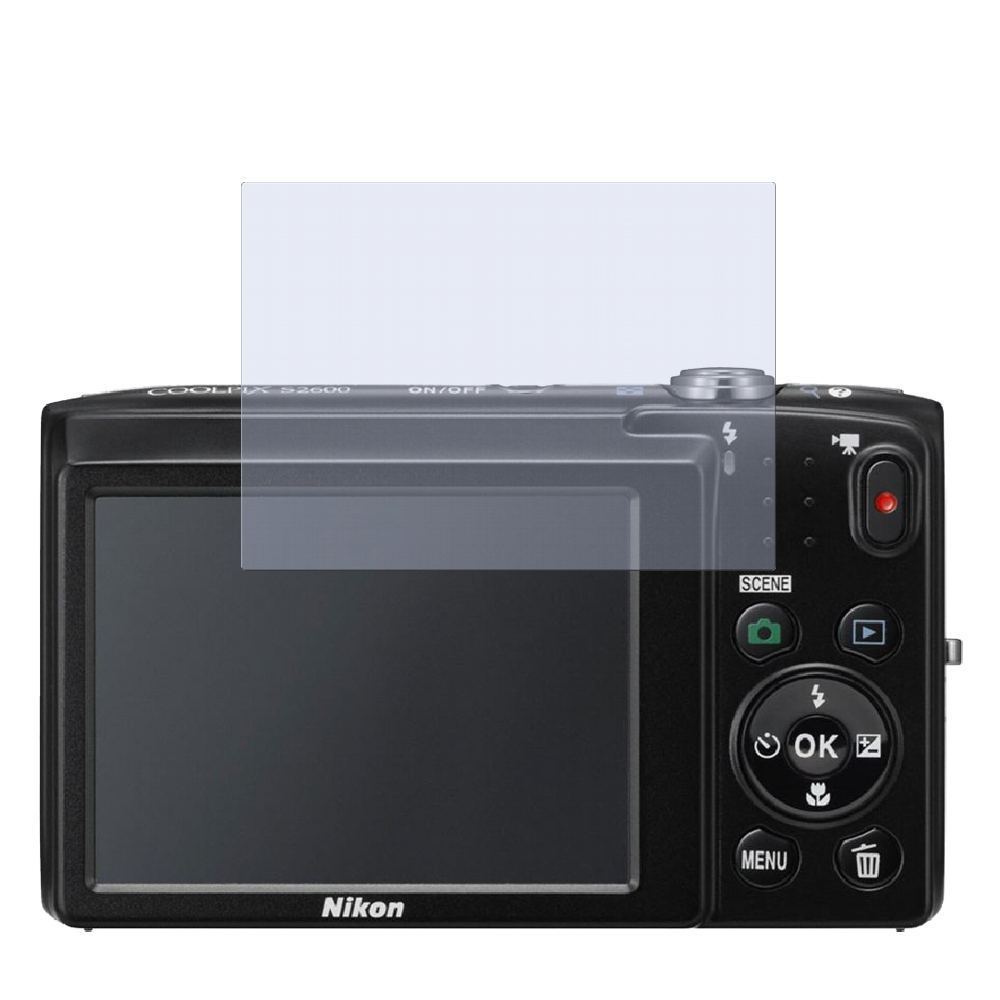 2x Schutzfolie klar für Coolpix S2600 Nikon Displa (2)