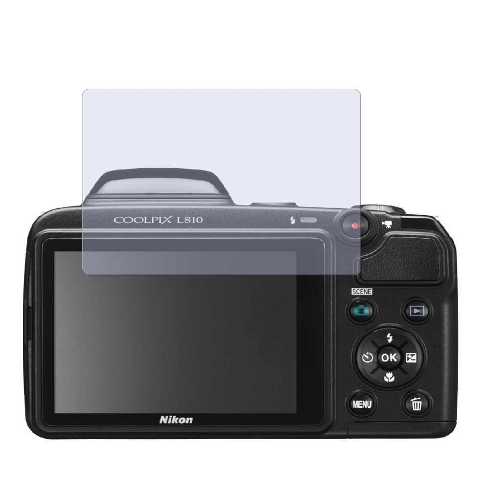 2x Schutzfolie matt für Coolpix L810 Nikon Display (2)