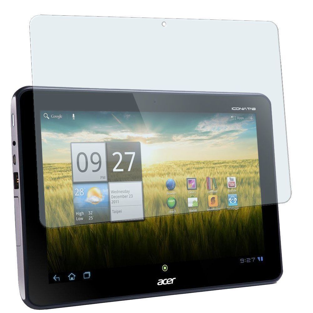 1x Schutzfolie klar für Iconia Tab A200 Acer Displ (2)