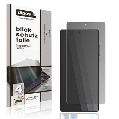 Blickschutzfolie für JtQtJ J26 Ultra matt Schutzfolie Privacy