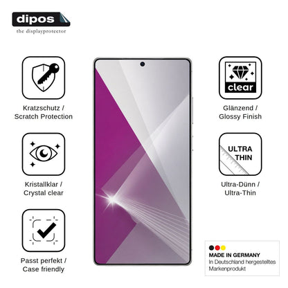 4x Schutzfolie klar für JtQtJ J26 Ultra Display-Schutzfolie