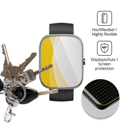 dipos Displayschutz für Jugeman T60, transparente Oberfläche, geringe Dicke und perfekte Passform