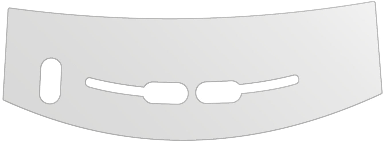 dipos Displayschutz für Jura J10 Tropfblech, mattierte Oberfläche, geringe Dicke und perfekte Passform