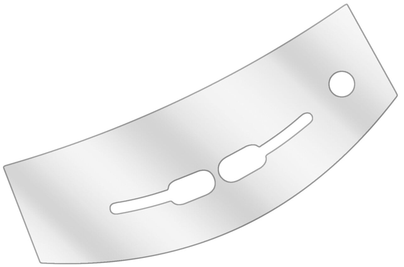 dipos Displayschutz für Jura J5 Tropfblech, transparente Oberfläche, geringe Dicke und perfekte Passform