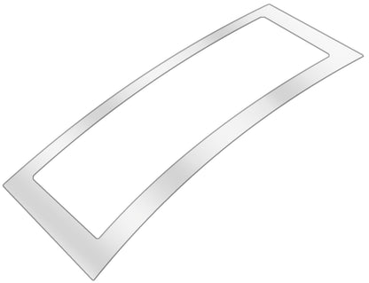 dipos Displayschutz für Jura X3 Tropfblech, transparente Oberfläche, geringe Dicke und perfekte Passform