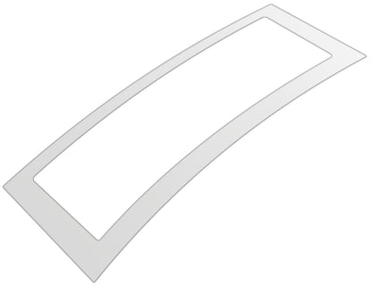 dipos Displayschutz für Jura X7 Tropfblech, mattierte Oberfläche, geringe Dicke und perfekte Passform