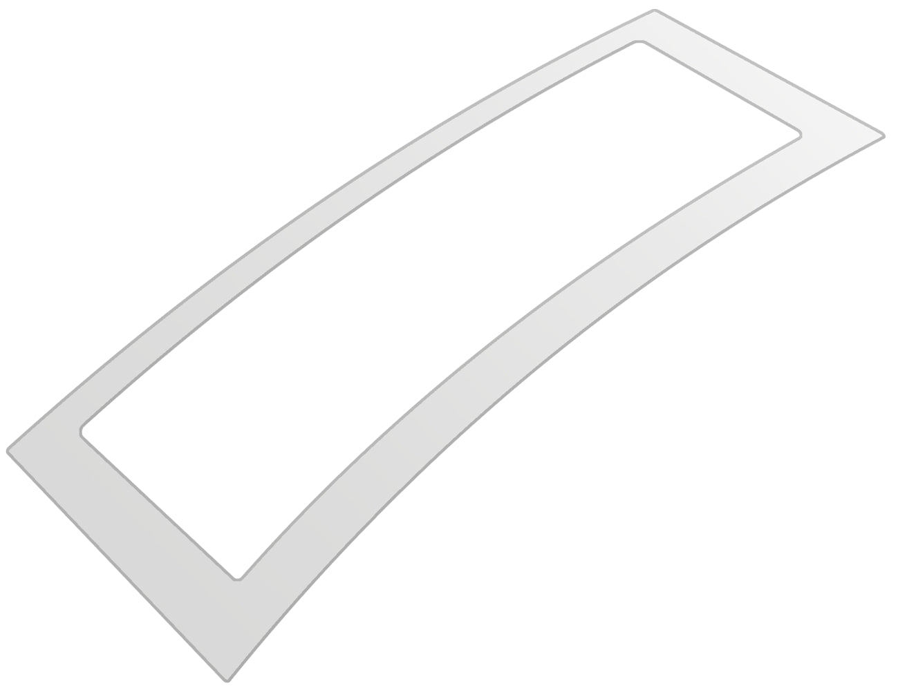 dipos Displayschutz für Jura X7 Tropfblech, mattierte Oberfläche, geringe Dicke und perfekte Passform