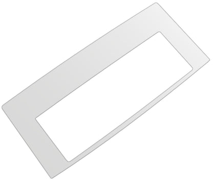 dipos Displayschutz für Jura Z- Serie Z6 + Z8 Tropfblech + Display, mattierte Oberfläche, geringe Dicke und perfekte Passform