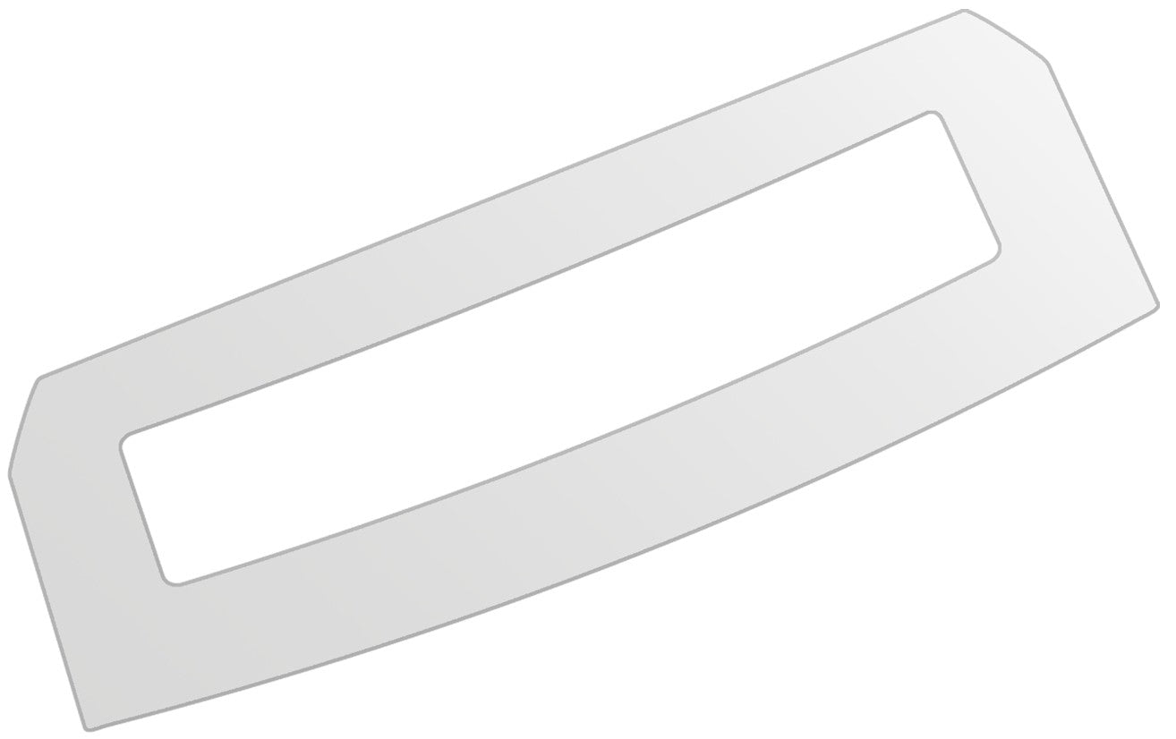 dipos Displayschutz für Jura Z7 Tropfblech, mattierte Oberfläche, geringe Dicke und perfekte Passform