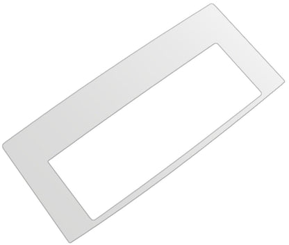dipos Displayschutz für Jura Z6 Tropfblech, mattierte Oberfläche, geringe Dicke und perfekte Passform