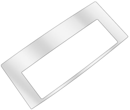 dipos Displayschutz für Jura Z8 Tropfblech, transparente Oberfläche, geringe Dicke und perfekte Passform