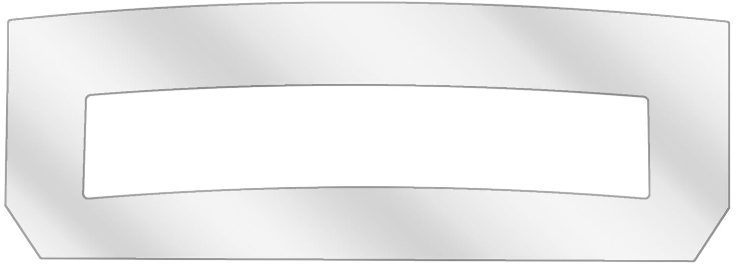 dipos Displayschutz für Jura Z5 Tropfblech, transparente Oberfläche, geringe Dicke und perfekte Passform