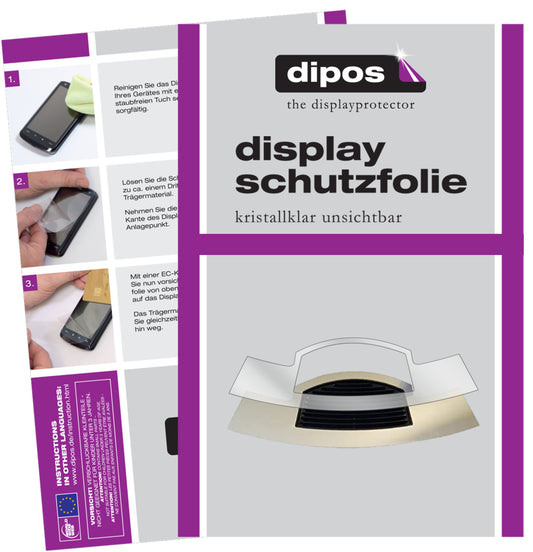 1x Schutzfolie klar für Jura D4 Tropfblech Display-Schutzfolie