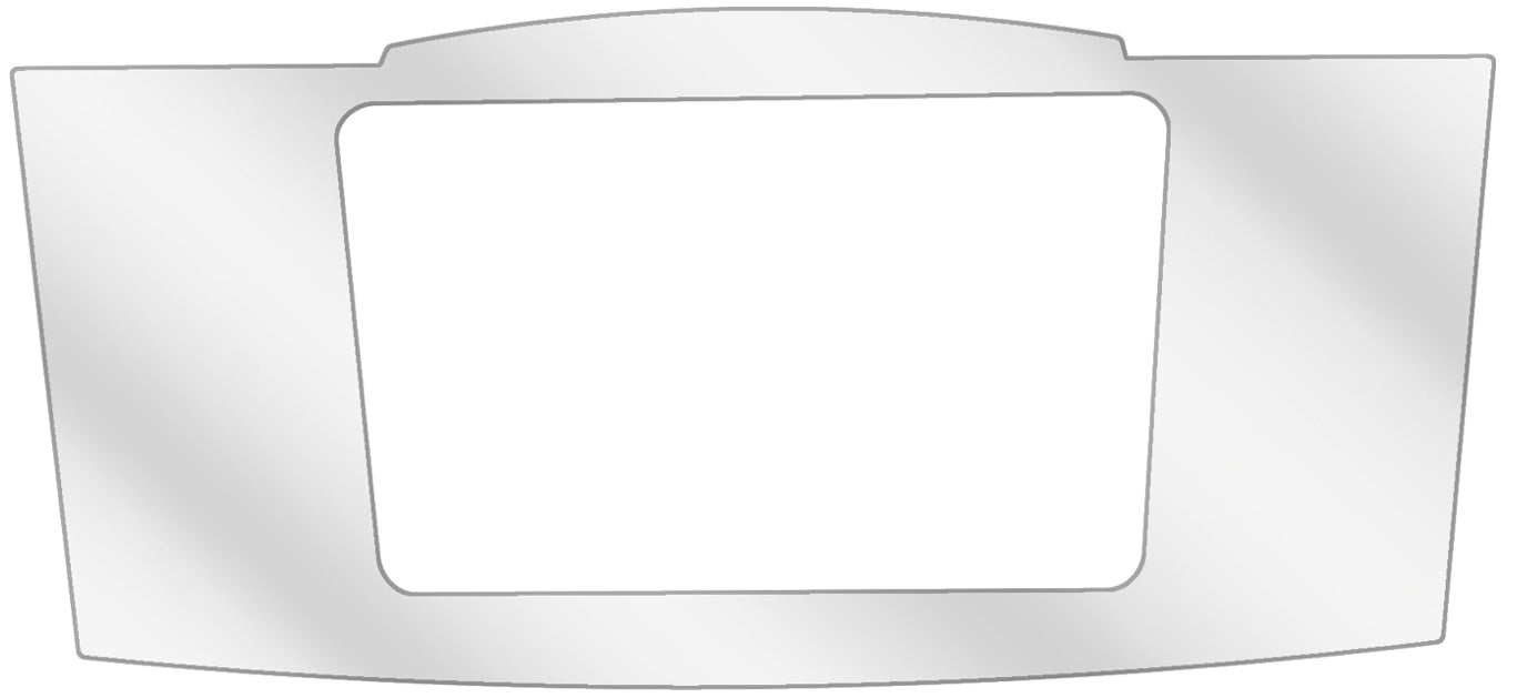 dipos Displayschutz für Jura F Series F85 Tropfblech, transparente Oberfläche, geringe Dicke und perfekte Passform