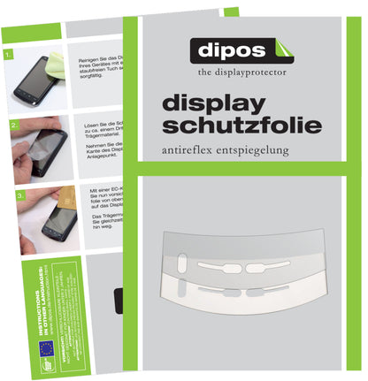 1x Schutzfolie matt für Jura J80 Tropfblech Display-Schutzfolie