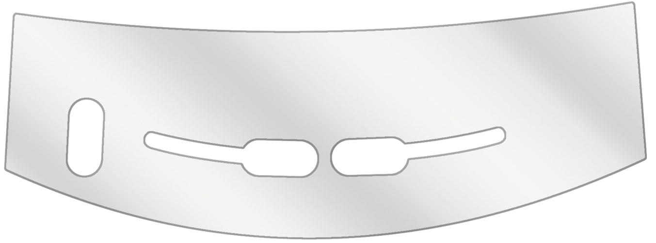 dipos Displayschutz für Jura J80 Tropfblech, transparente Oberfläche, geringe Dicke und perfekte Passform