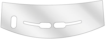 dipos Displayschutz für Jura J80 Tropfblech, transparente Oberfläche, geringe Dicke und perfekte Passform