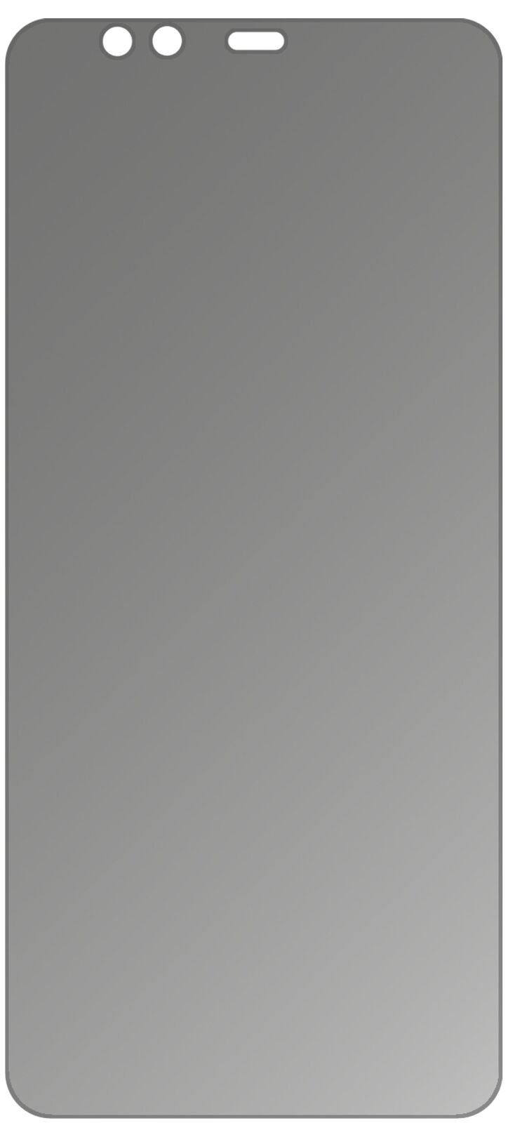 dipos Displayschutz für JVC J20, mattierte Oberfläche, Blickschutzfilter und perfekter Passform
