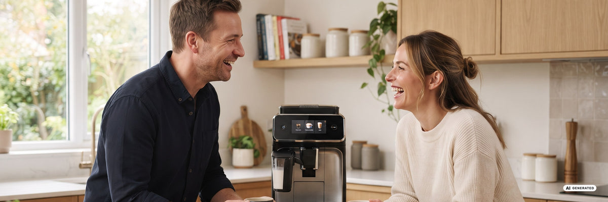 Kaffeemaschine-Schutzfolien – KI-generiertes Symbolbild