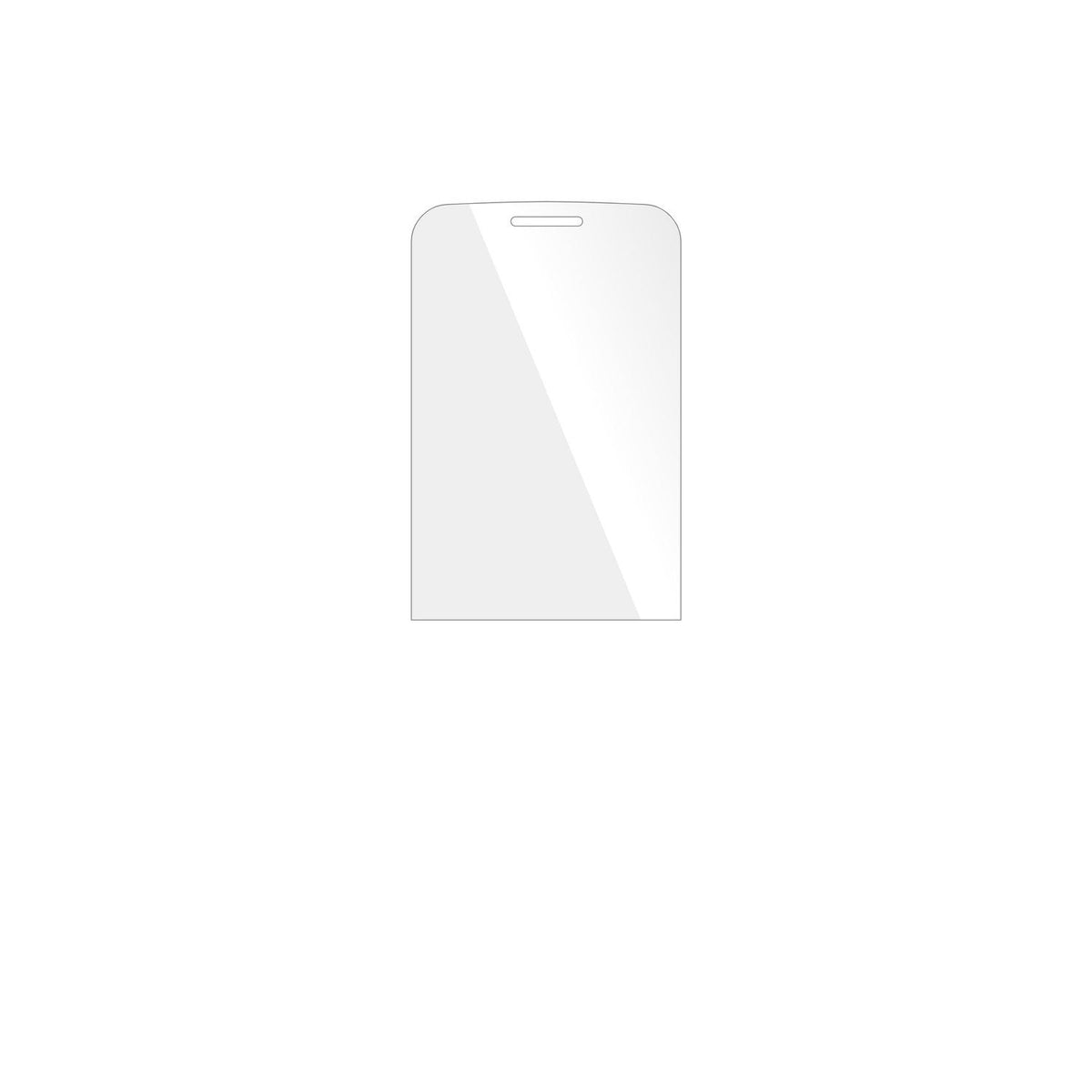 dipos Displayschutz für Karbonn K3 Boom Max, transparente Oberfläche, geringe Dicke und perfekte Passform