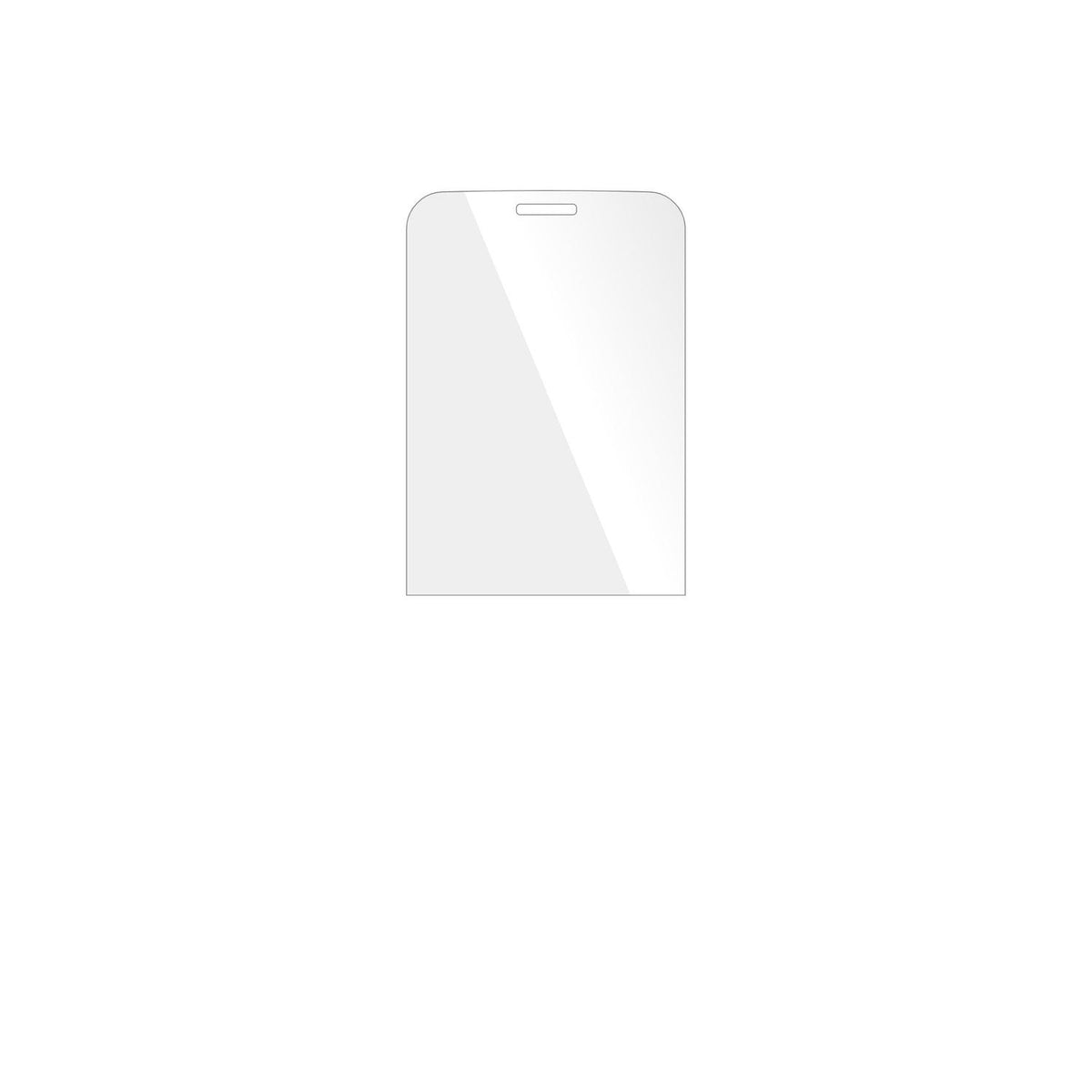 dipos Displayschutz für Karbonn K31, transparente Oberfläche, geringe Dicke und perfekte Passform