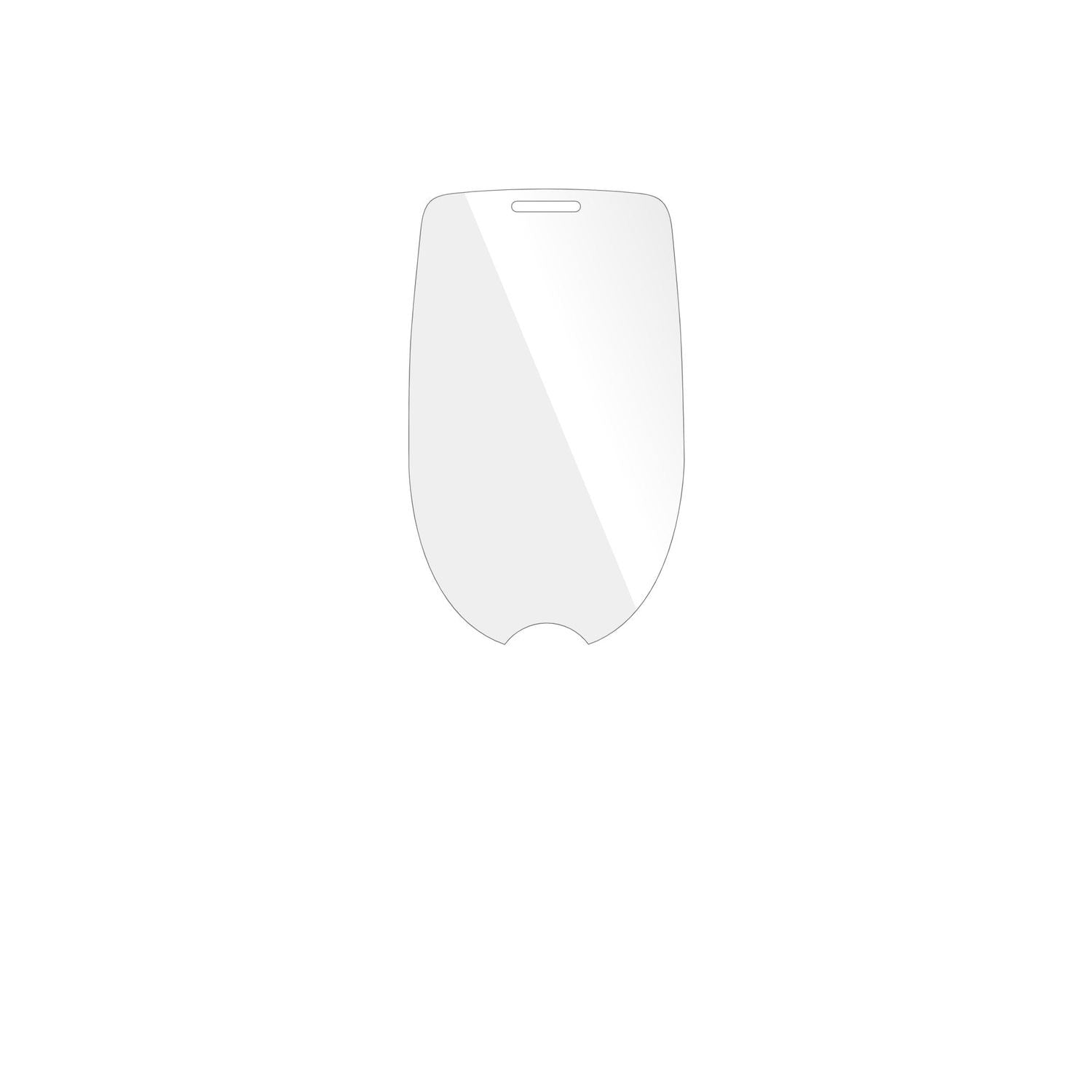 dipos Displayschutz für Karbonn K338n, transparente Oberfläche, geringe Dicke und perfekte Passform