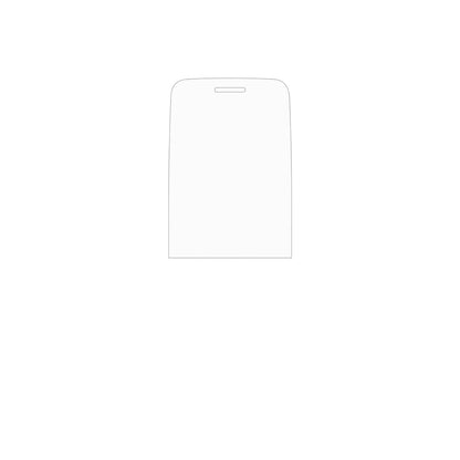 dipos Displayschutz für Karbonn K49, mattierte Oberfläche, geringe Dicke und perfekte Passform