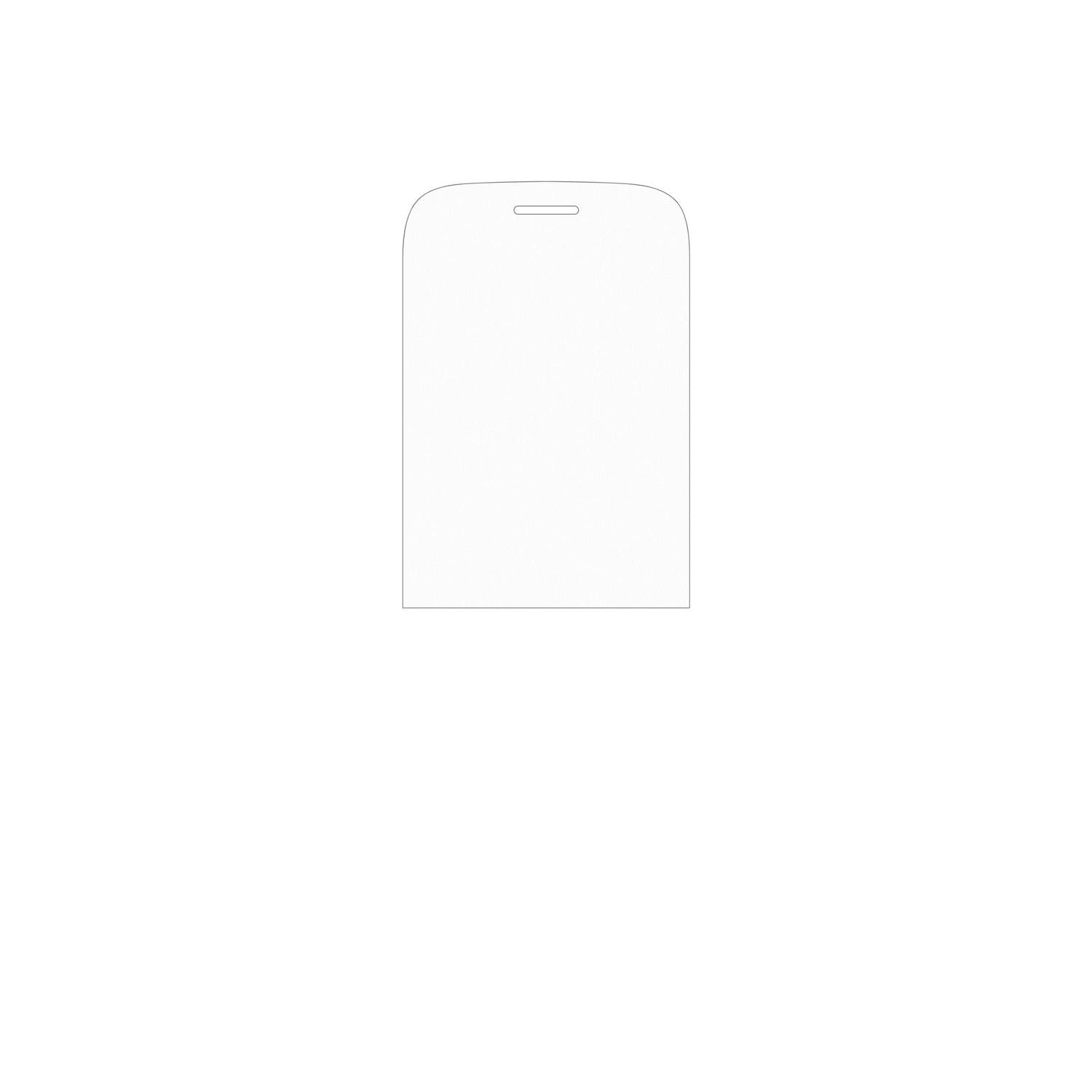 dipos Displayschutz für Karbonn K49 Rock, mattierte Oberfläche, geringe Dicke und perfekte Passform