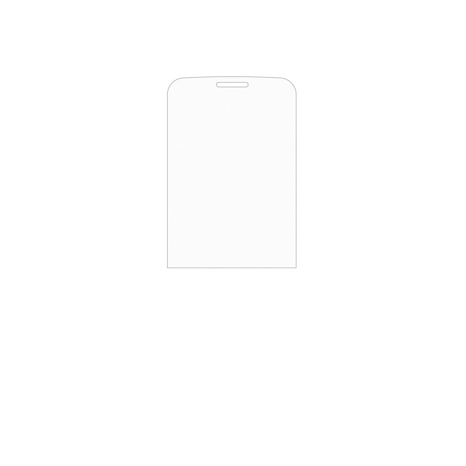 dipos Displayschutz für Karbonn K880, mattierte Oberfläche, geringe Dicke und perfekte Passform