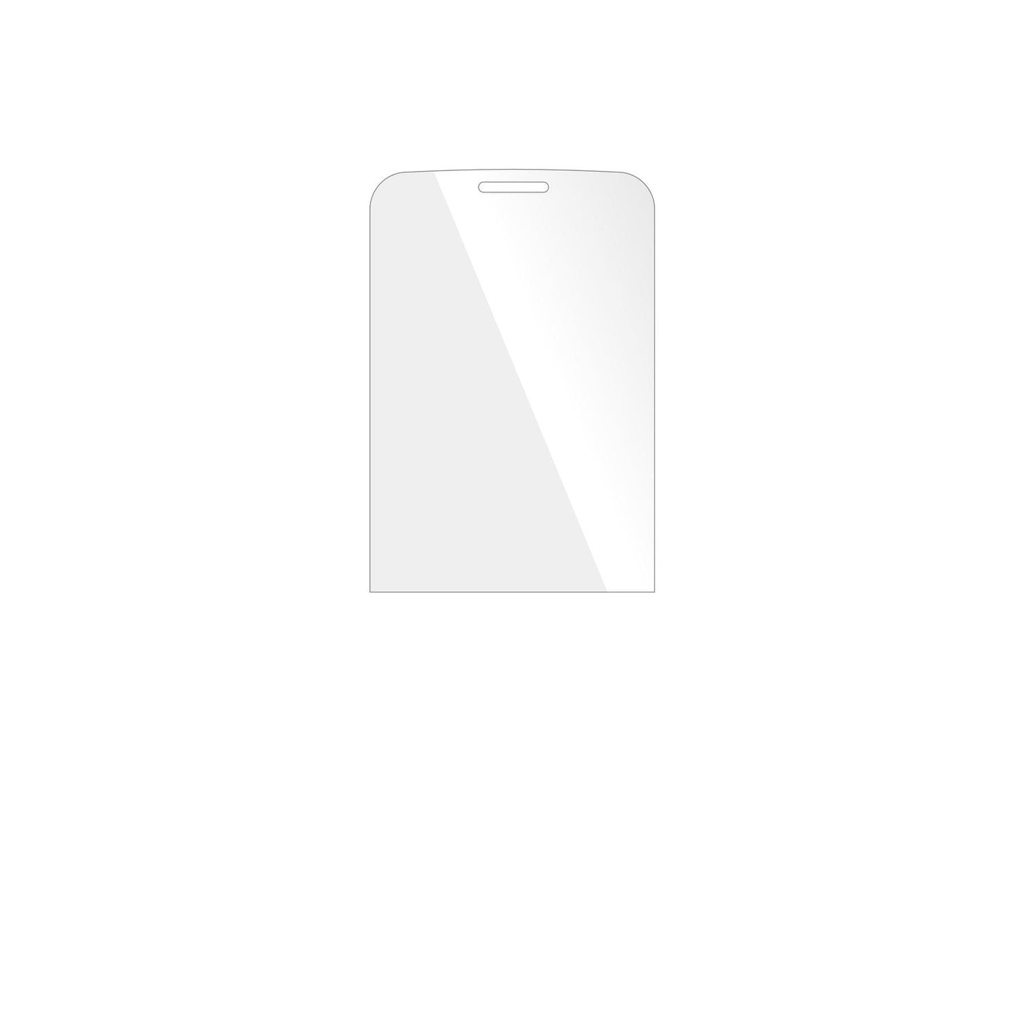 dipos Displayschutz für Karbonn K880, transparente Oberfläche, geringe Dicke und perfekte Passform
