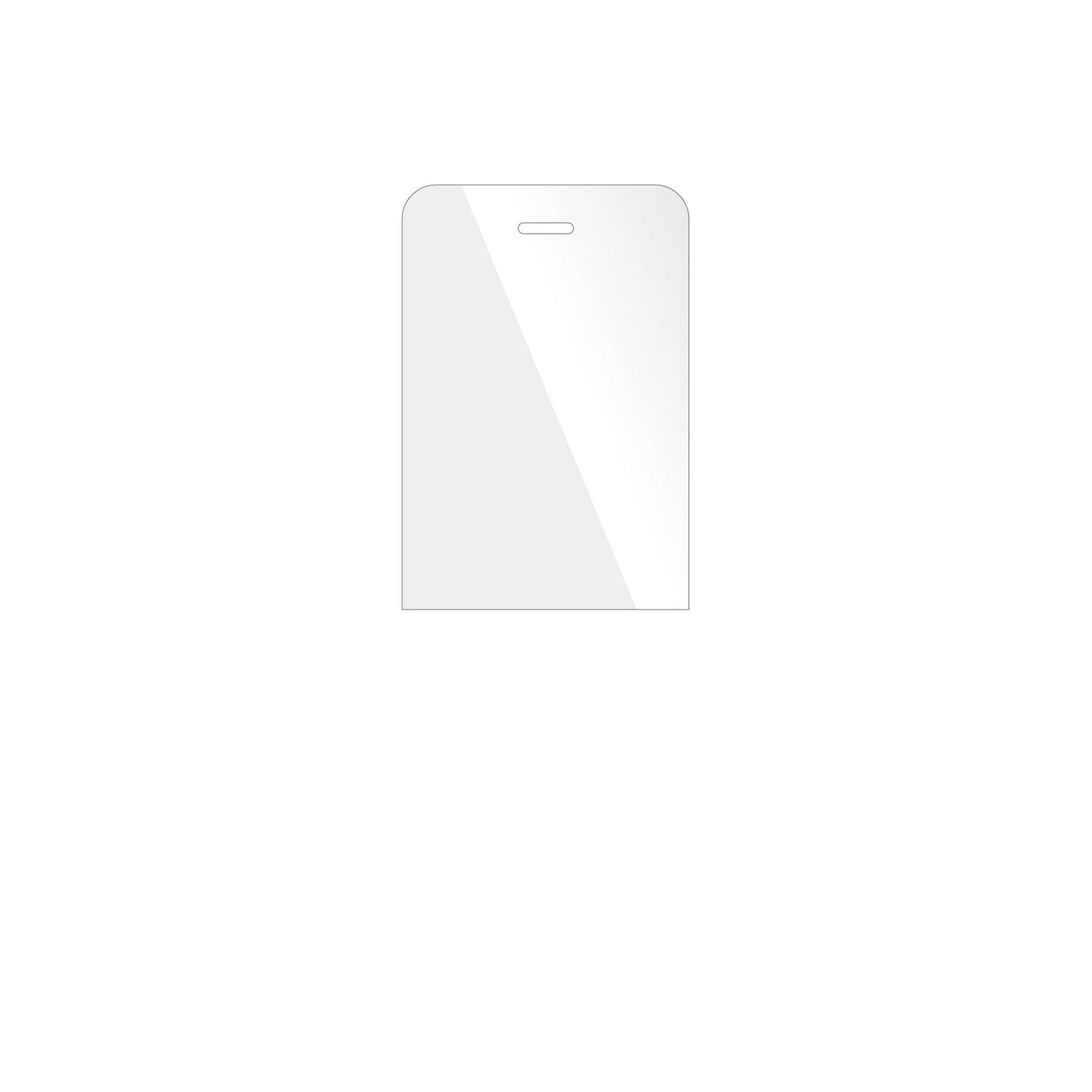 dipos Displayschutz für Karbonn K9 Mini, transparente Oberfläche, geringe Dicke und perfekte Passform