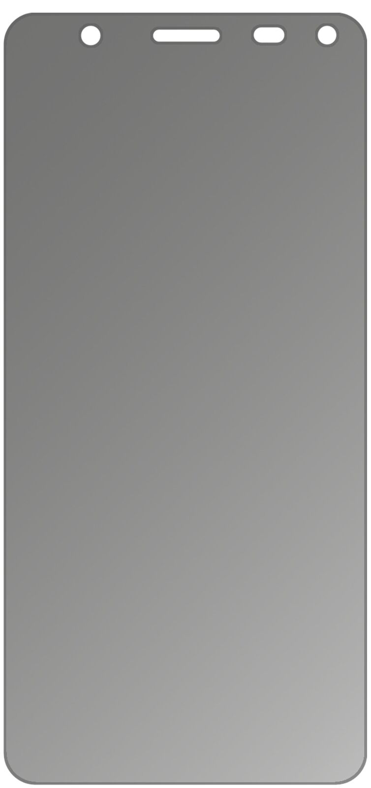 dipos Displayschutz für Karbonn Titanium Jumbo 3, mattierte Oberfläche, Blickschutzfilter und perfekter Passform