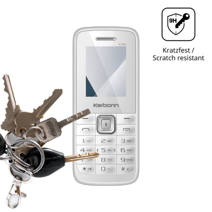 2x 9H Schutzfolie für Karbonn K105s Panzerfolie