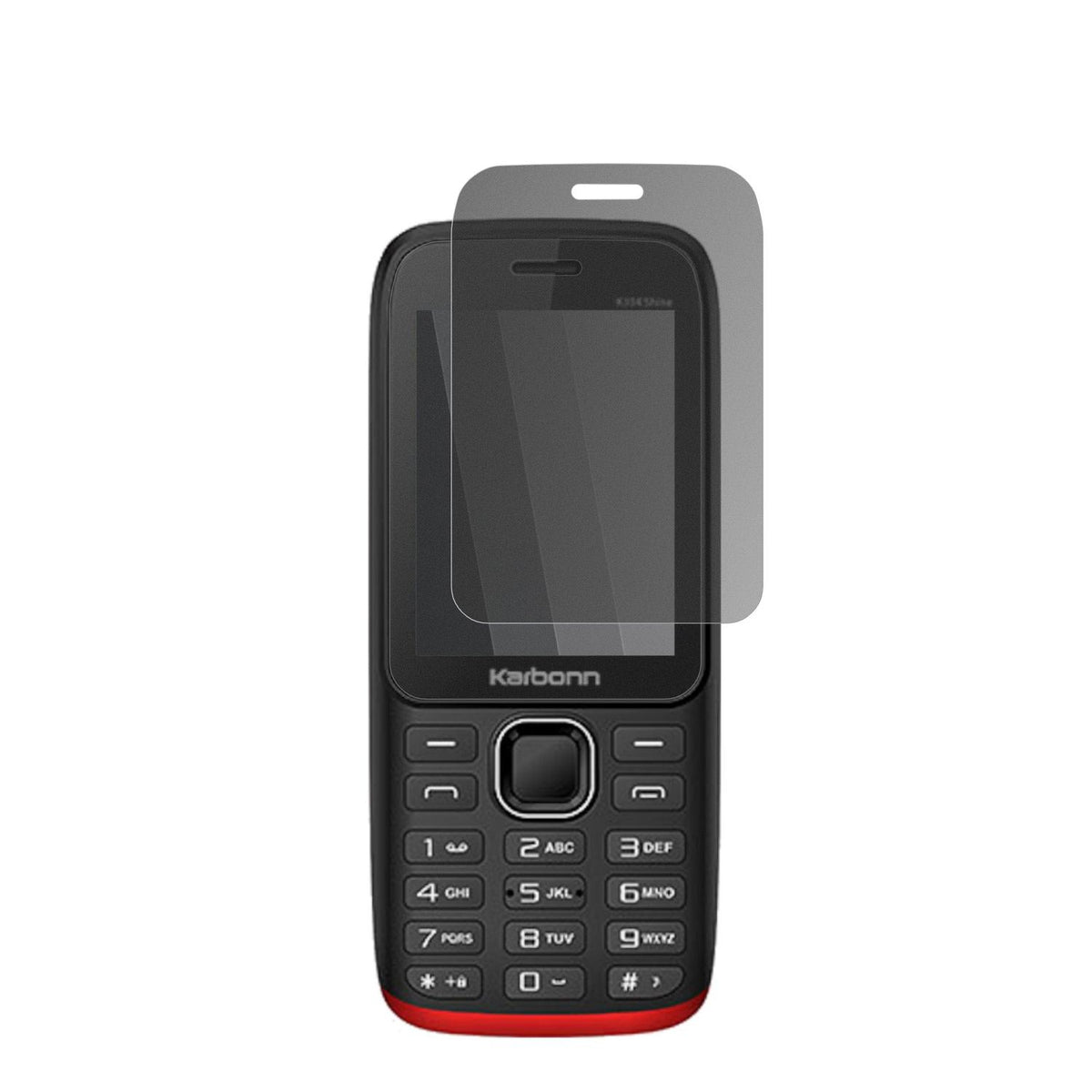 Blickschutzfolie für Karbonn K334 Shine matt Schutzfolie Privacy