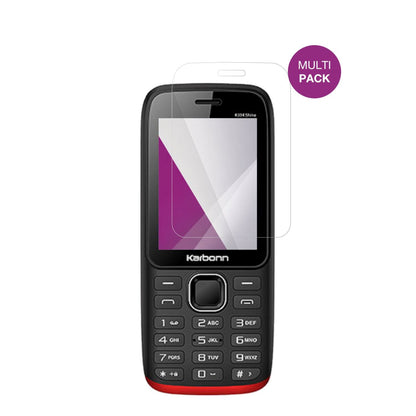 4x Schutzfolie klar für Karbonn K334 Shine Display-Schutzfolie