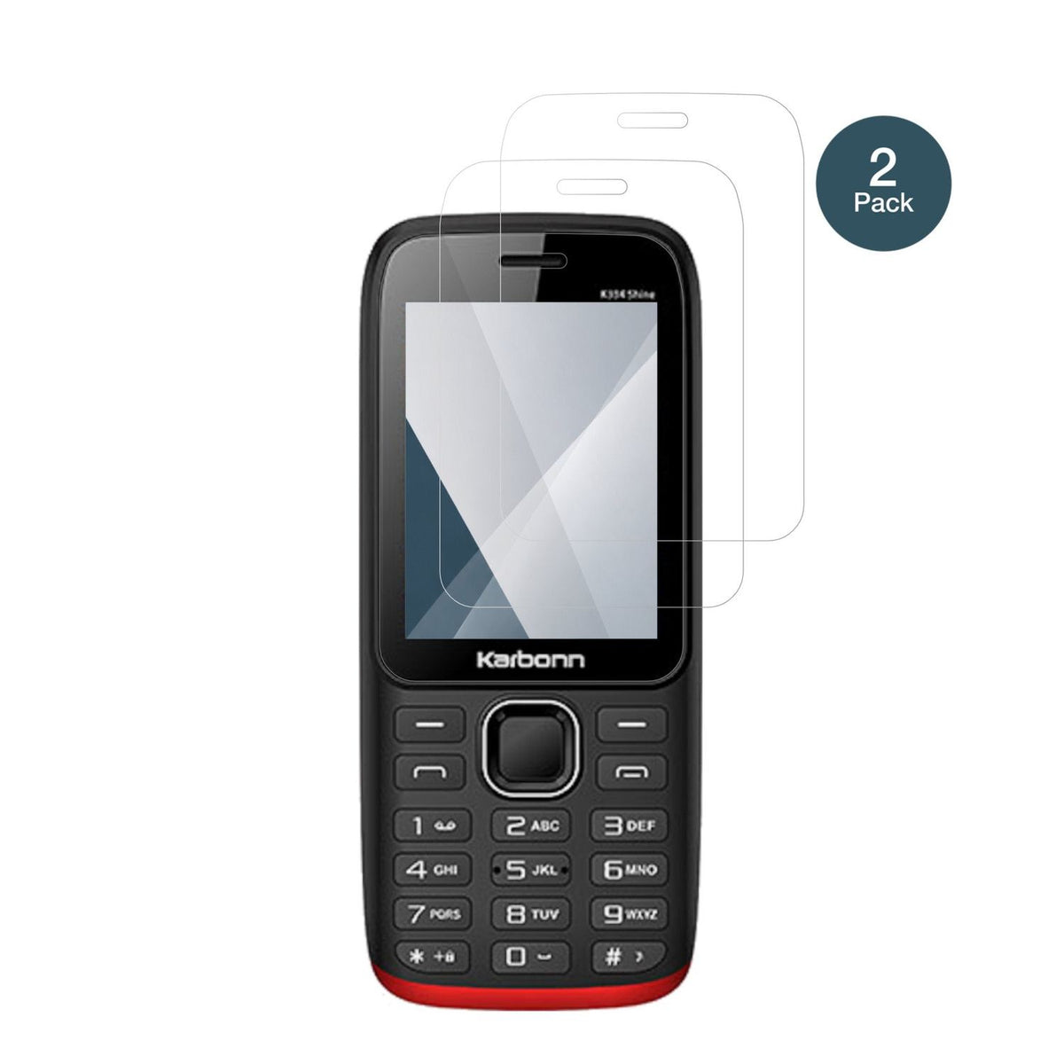 2x 9H Schutzfolie für Karbonn K334 Shine Panzerfolie
