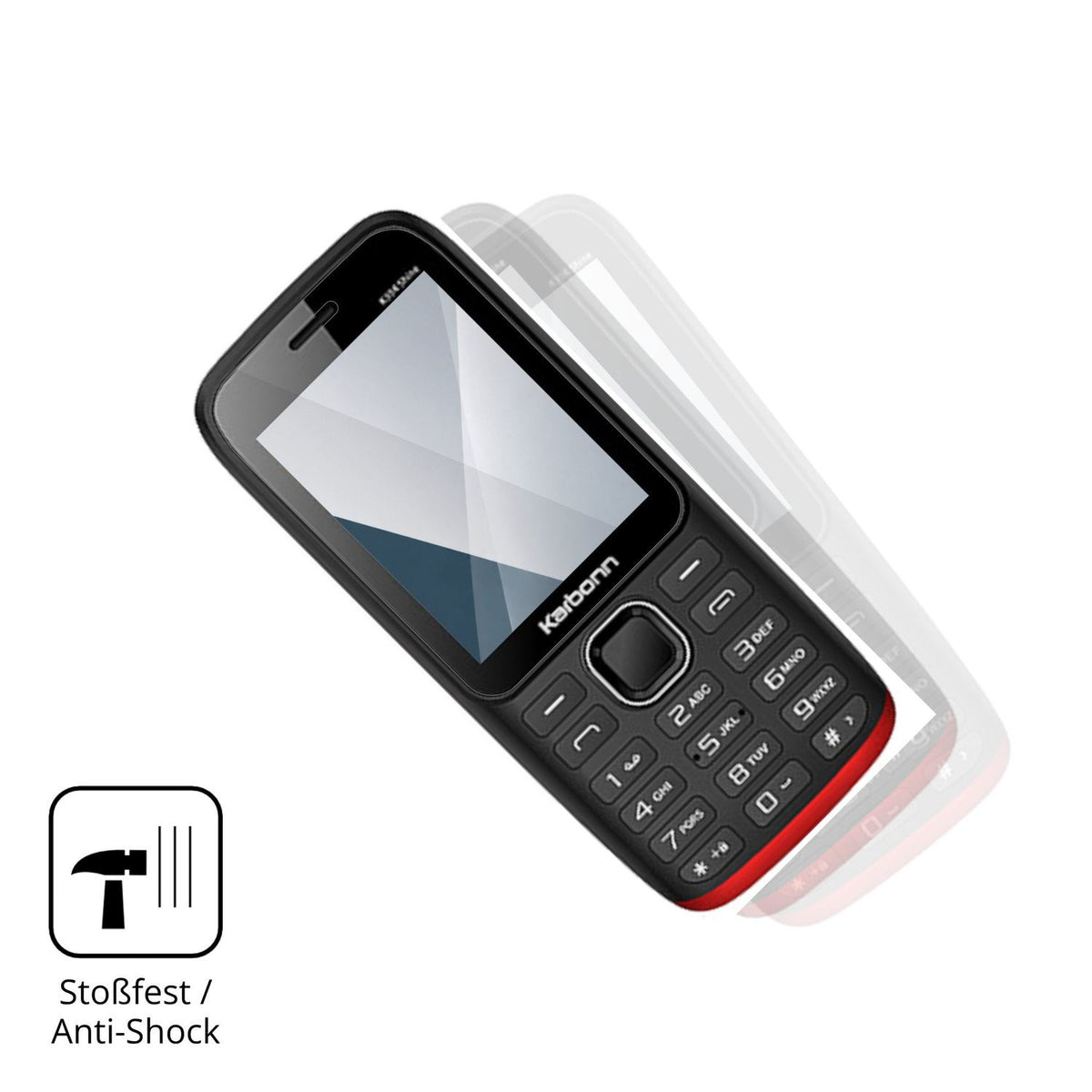 2x 9H Schutzfolie für Karbonn K334 Shine Panzerfolie