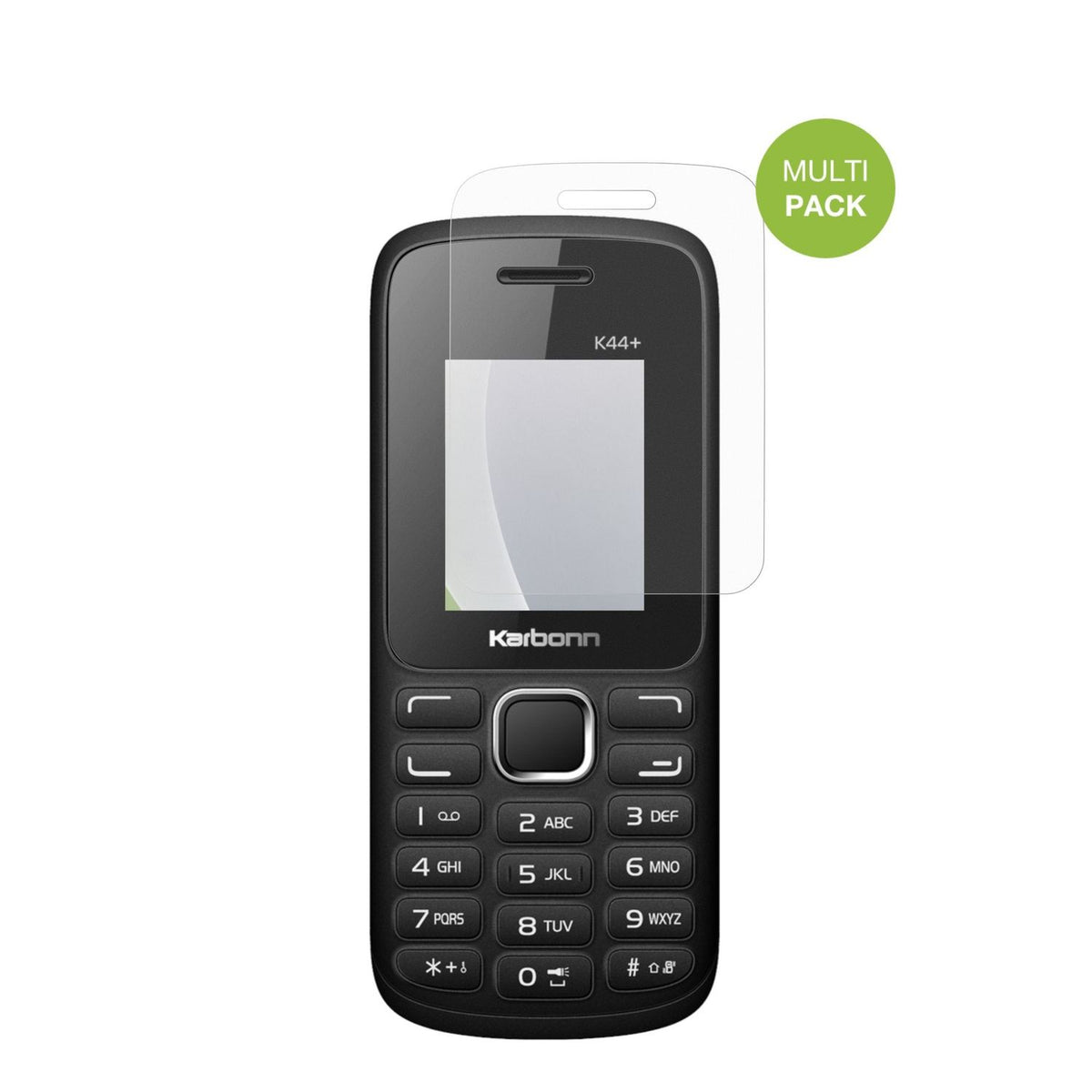 4x Schutzfolie matt für Karbonn K44 Plus Display-Schutzfolie