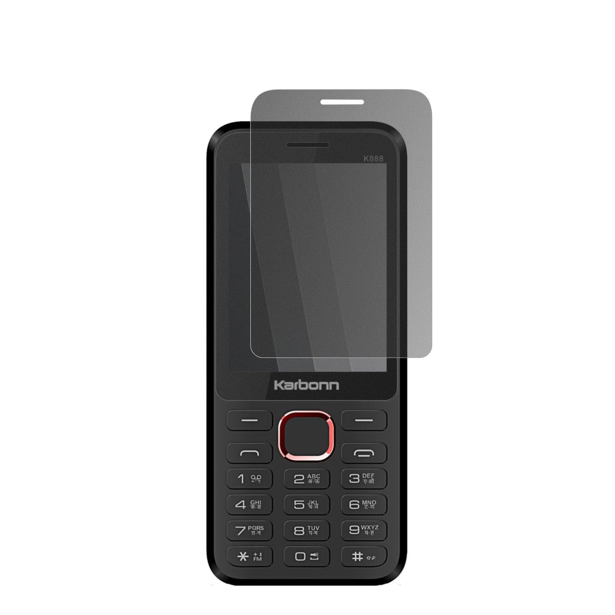 Blickschutzfolie für Karbonn K888 matt Schutzfolie Privacy