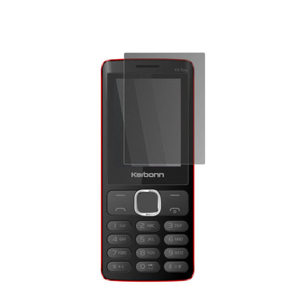 Blickschutzfolie für Karbonn K9 Spy matt Schutzfolie Privacy