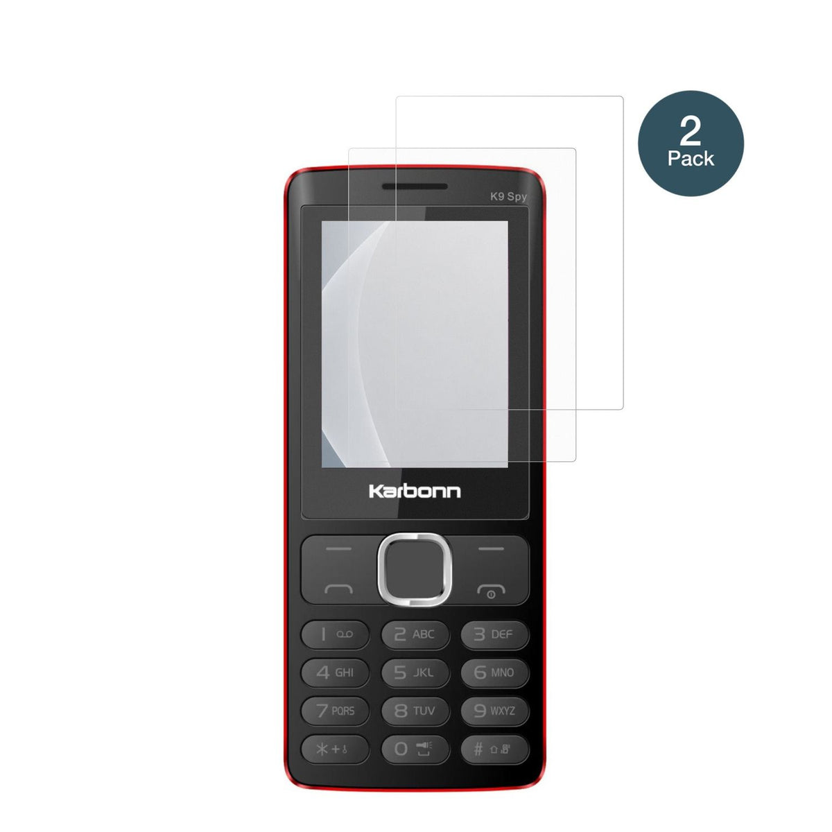 2x 9H Schutzfolie matt für Karbonn K9 Spy Panzerfolie