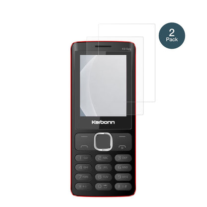 2x 9H Schutzfolie matt für Karbonn K9 Spy Panzerfolie
