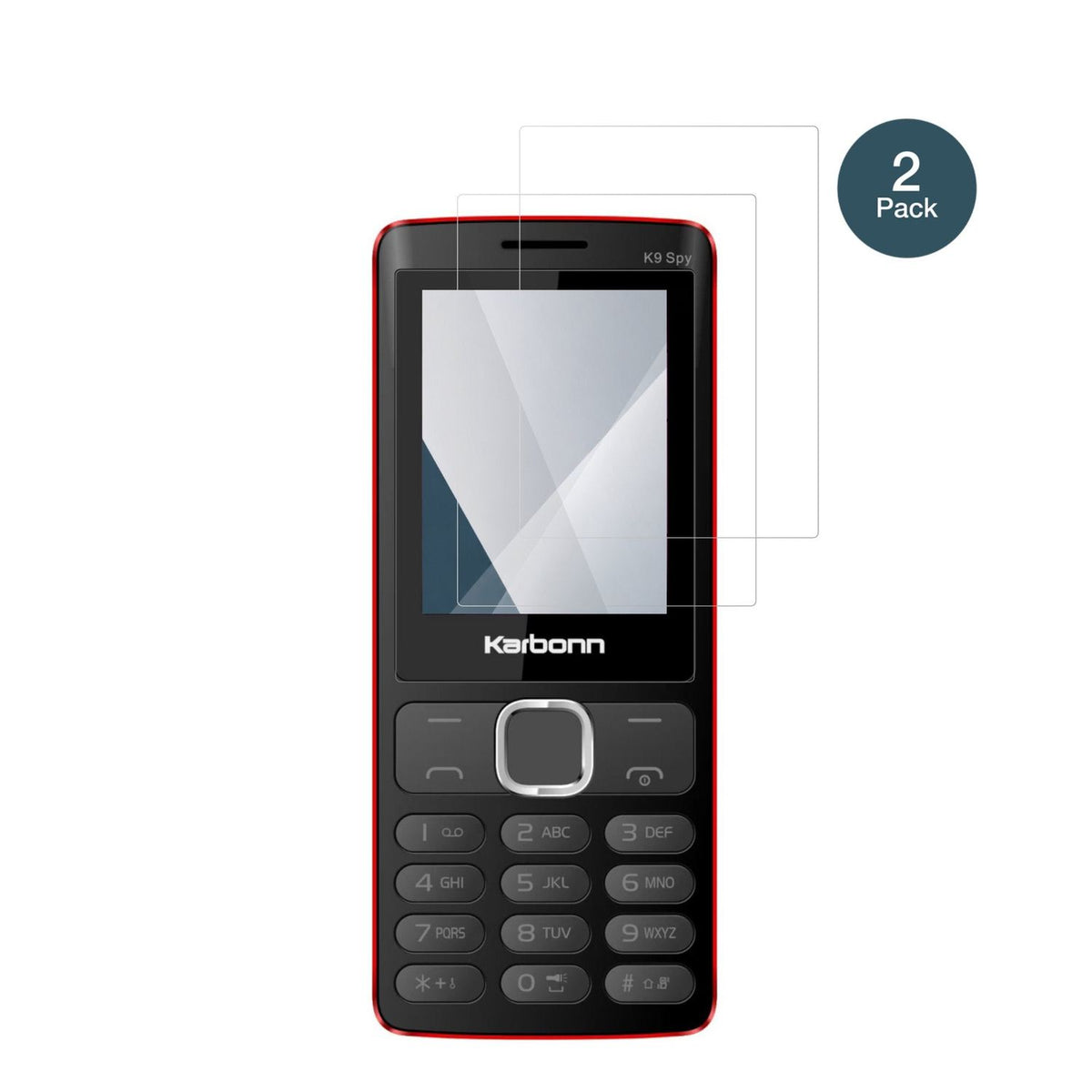 2x 9H Schutzfolie für Karbonn K9 Spy Panzerfolie