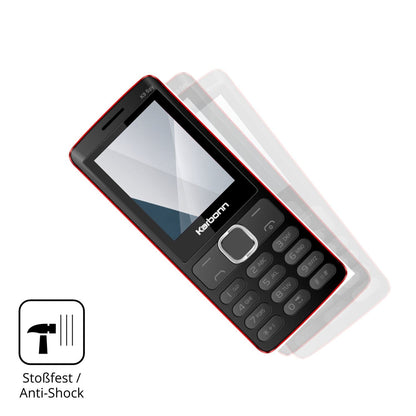 2x 9H Schutzfolie für Karbonn K9 Spy Panzerfolie