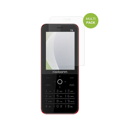4x Schutzfolie matt für Karbonn T9 Display-Schutzfolie