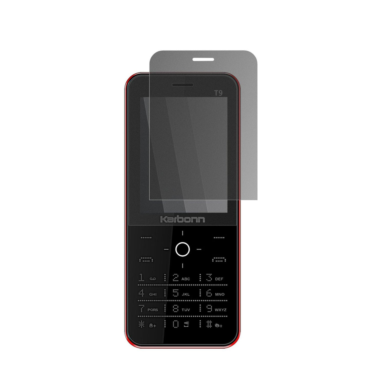 Blickschutzfolie für Karbonn T9 matt Schutzfolie Privacy