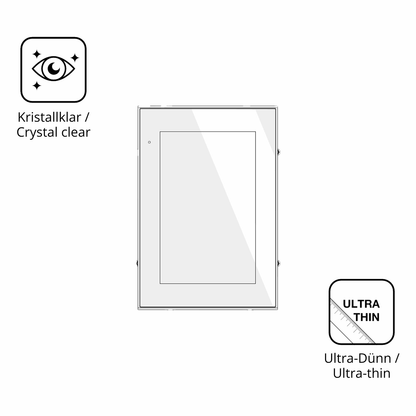2x Schutzfolie klar für KEB Combicontrol C6 S14 Panel 10.1 Zoll Display-Schutzfolie