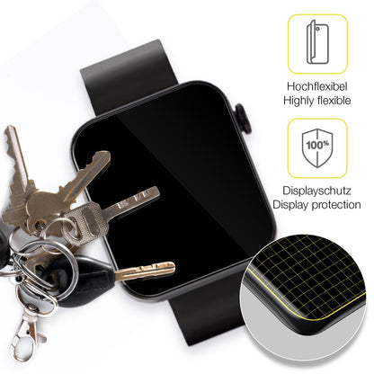 dipos Displayschutz für Kendox Life Tracker, transparente Oberfläche, geringe Dicke und perfekte Passform